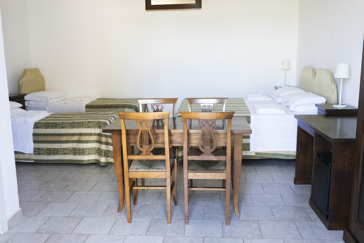 vista della stanza interna